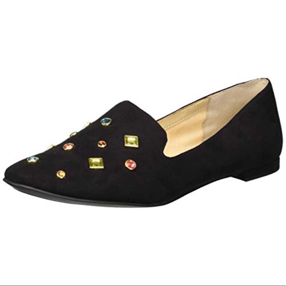 Katy Perry Collections Shoes - SALE Katy Perry Jeweled Loafer in Black